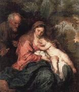 Anthony Van Dyck The Rest on The Flight into Egypt oil painting reproduction